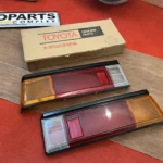Corolla 1980 1981 NOS OEM Tail Light Lenses (2)