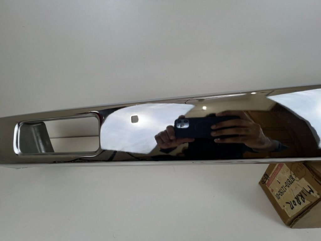 Corolla 1980 - 1983 (liftbackhardtopcoupe) Front chrome bumper (8)