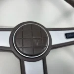Hilux Pickup 1979 - 1983 3 spokes steering wheel leather stitched (8)