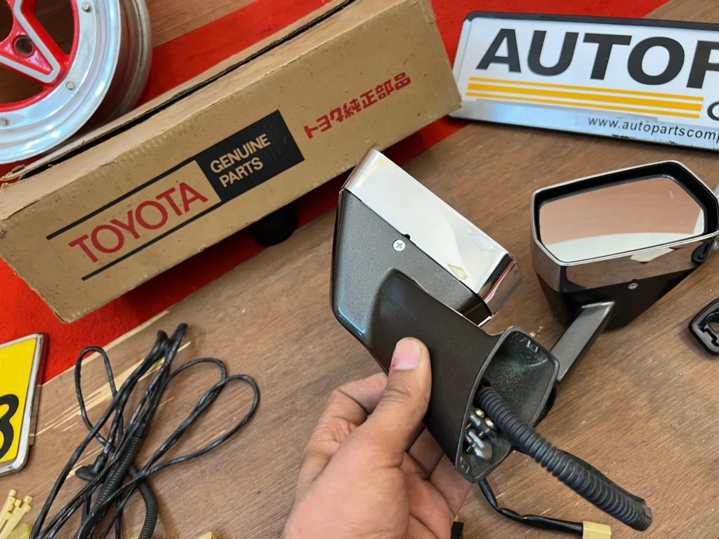 NOS OEM JDM Chrome fender mirrors (13)