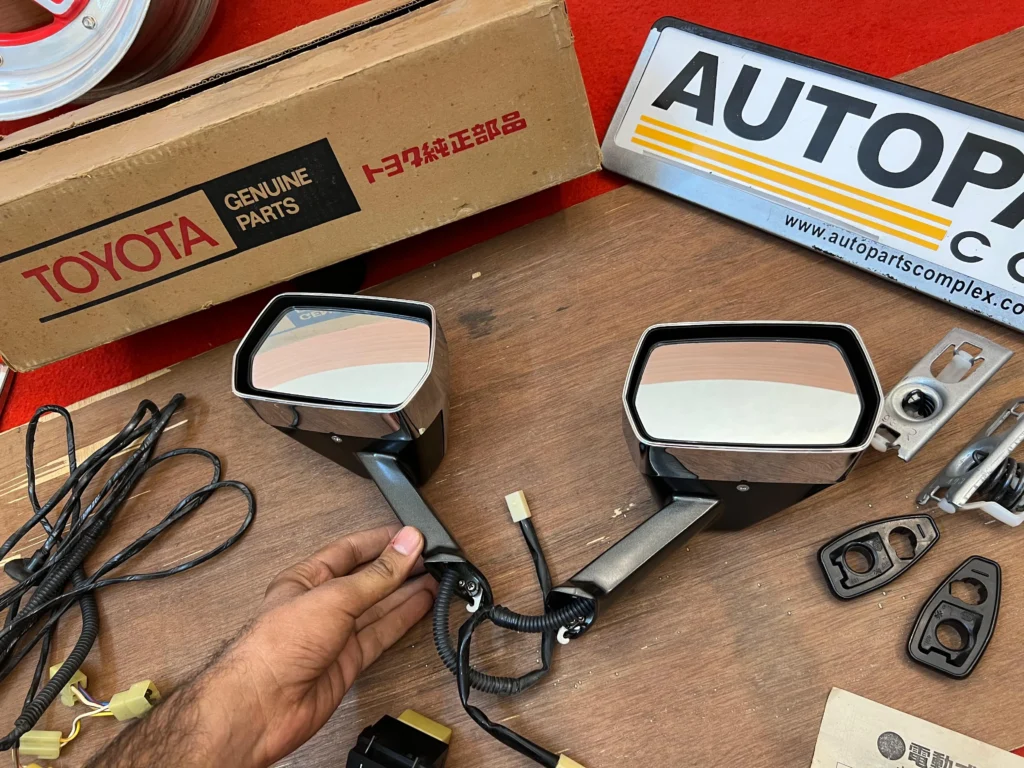 NOS OEM JDM Chrome fender mirrors (14)