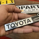 Starlet kp60 kp61 trunk lid badge (1)