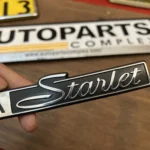 Starlet kp60 kp61 trunk lid badge (6)