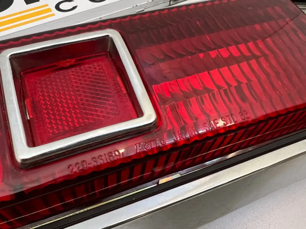 Toyota Corona 1969 RT40 RT4# tail lights pair OEM (5)