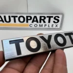 Toyota corolla ke70 te72 trunk lid Toyota badge (4)