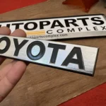 Toyota corolla ke70 te72 trunk lid Toyota badge (4)