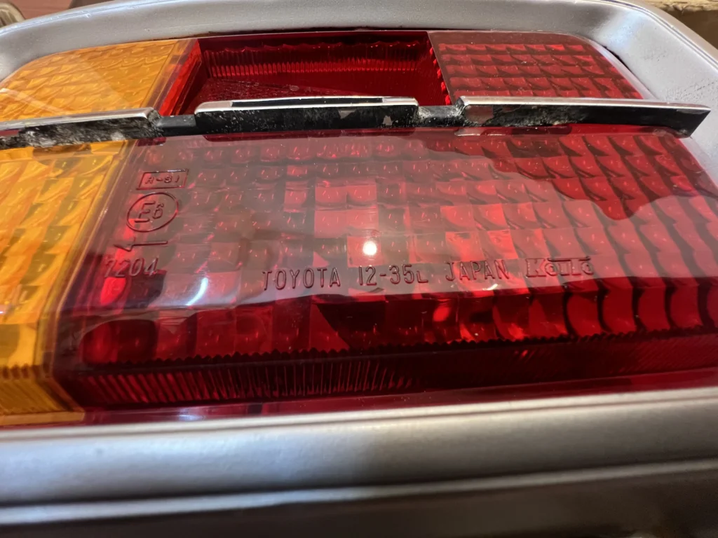 Corolla 1971 1972 KE20 TE21 NOS OEM tail lights (6)