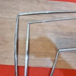 Corolla 1980-83 4-door sedan door pillar chrome trims OEM JDM 2