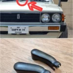 Corolla 1980-83 RHD wiper bolt covers pair