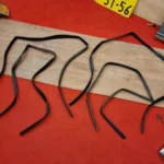 Corolla 1980-83 ke70 te72 4-door window glass run channels set 1