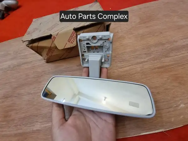 Toyota hilux pickup 1984 1985 1986 1987 1988 rear view mirror (Grey) 1