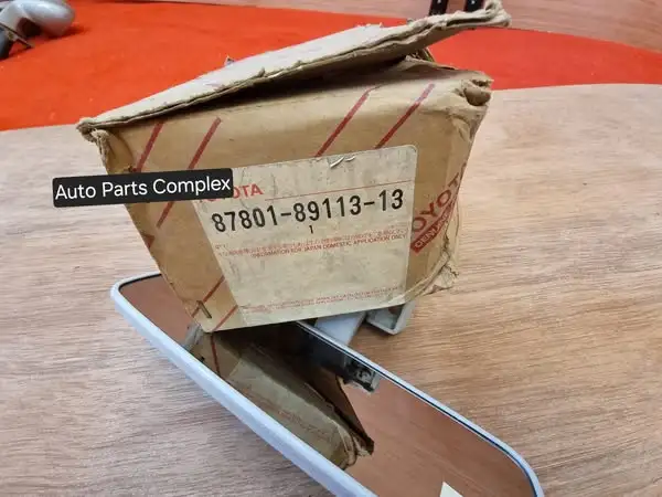 Toyota hilux pickup 1984 1985 1986 1987 1988 rear view mirror (Grey) 3