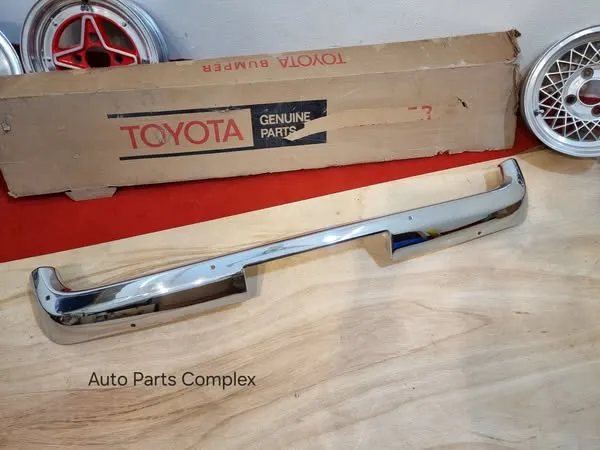 Celica 1970 - 1977 NOS rear bumper 1