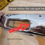 Corona 1981 1982 1983 front chrome bumper bar 4