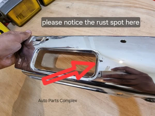 Corona 1981 1982 1983 front chrome bumper bar 4