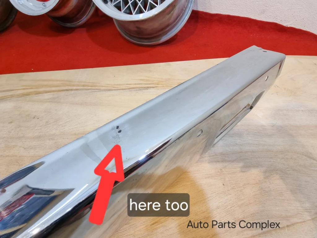 Corona 1981 1982 1983 front chrome bumper bar 5