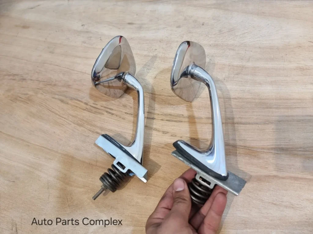 OEM Toyota 1960s 70s fender mirrors in great condition 6