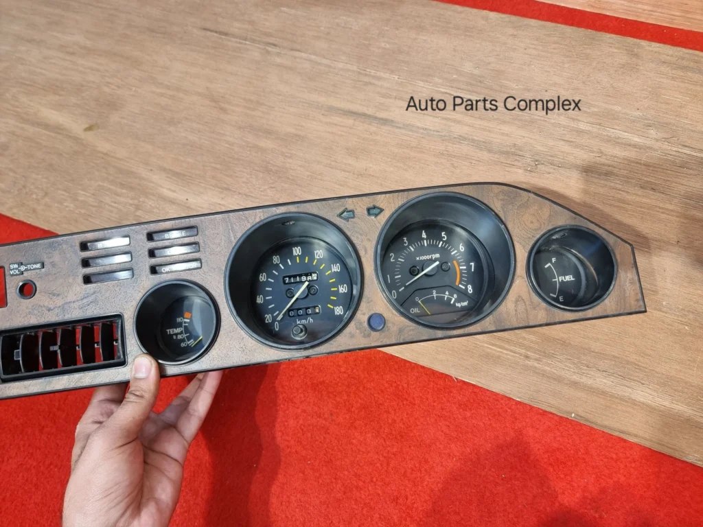 Toyota Carina GT 40 series 1977 - 1980 Dash cluster with Panel (Ra4 Ta4) 6