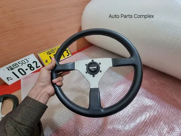 1980s Momo 360mm steering wheel - Niki Lauda signature type