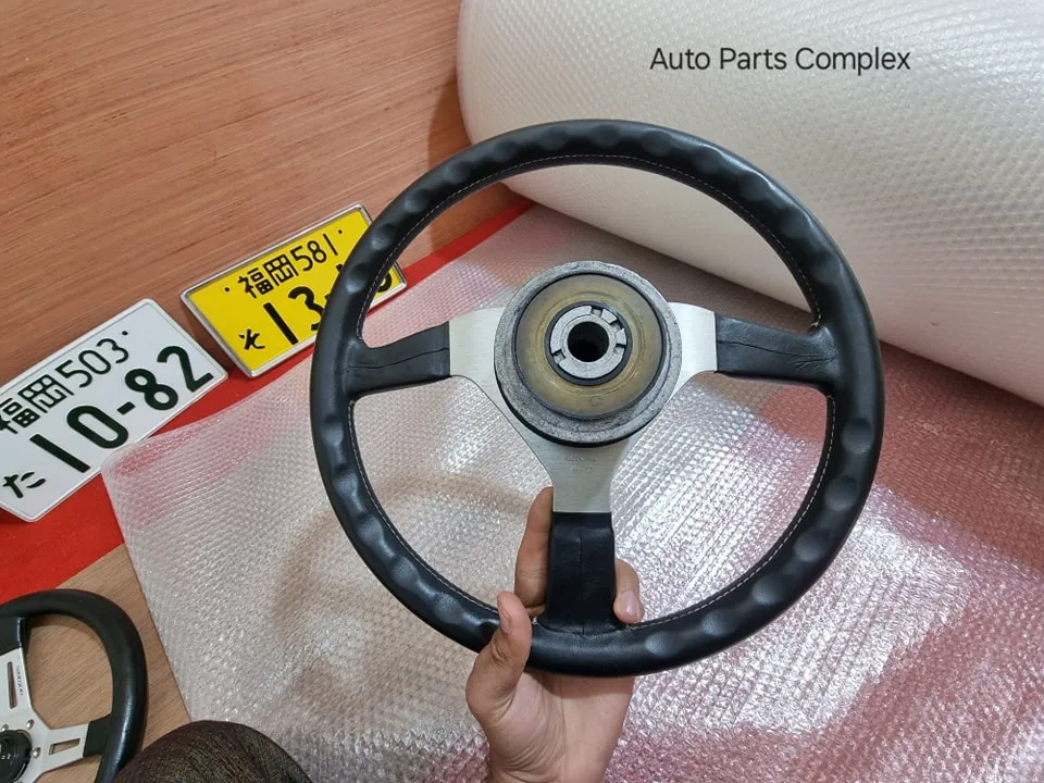 1980s Momo 360mm steering wheel - Niki Lauda signature type 7