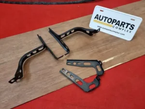 Corolla 1975-79 JDM chrome bumper brackets set1