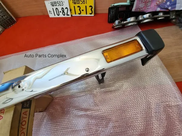 Corolla 1980 1981 front JDM chrome bumper 4