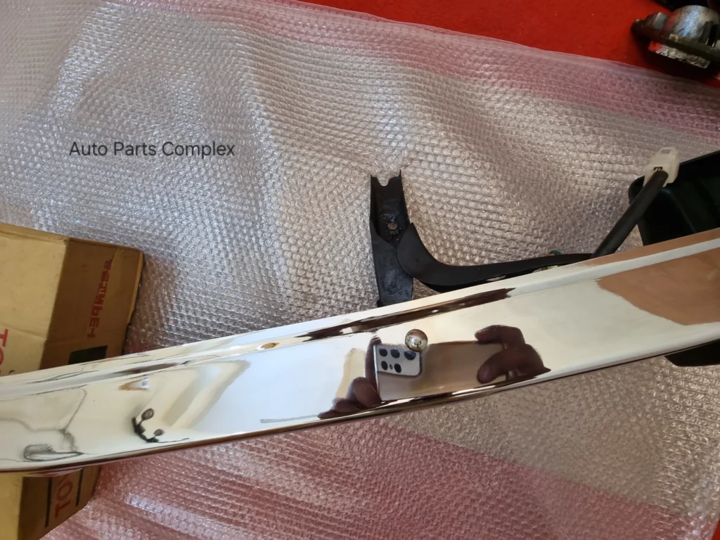 Corolla 1980 1981 front JDM chrome bumper 6