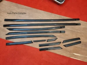Corolla 1982 1983 4 door sedan body mouldings 1
