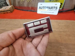 Corolla 1982 1983 JDM red C grille badge 1