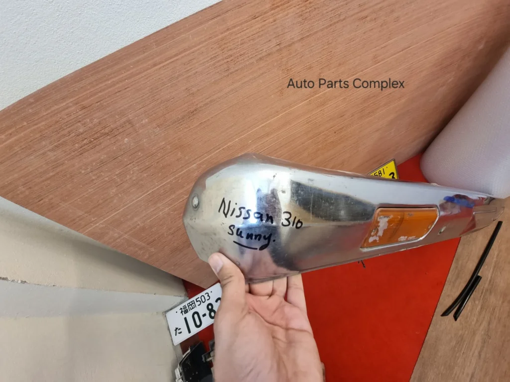Datsun sunny 120y B310 JDM front chrome bumper (1977-81)10