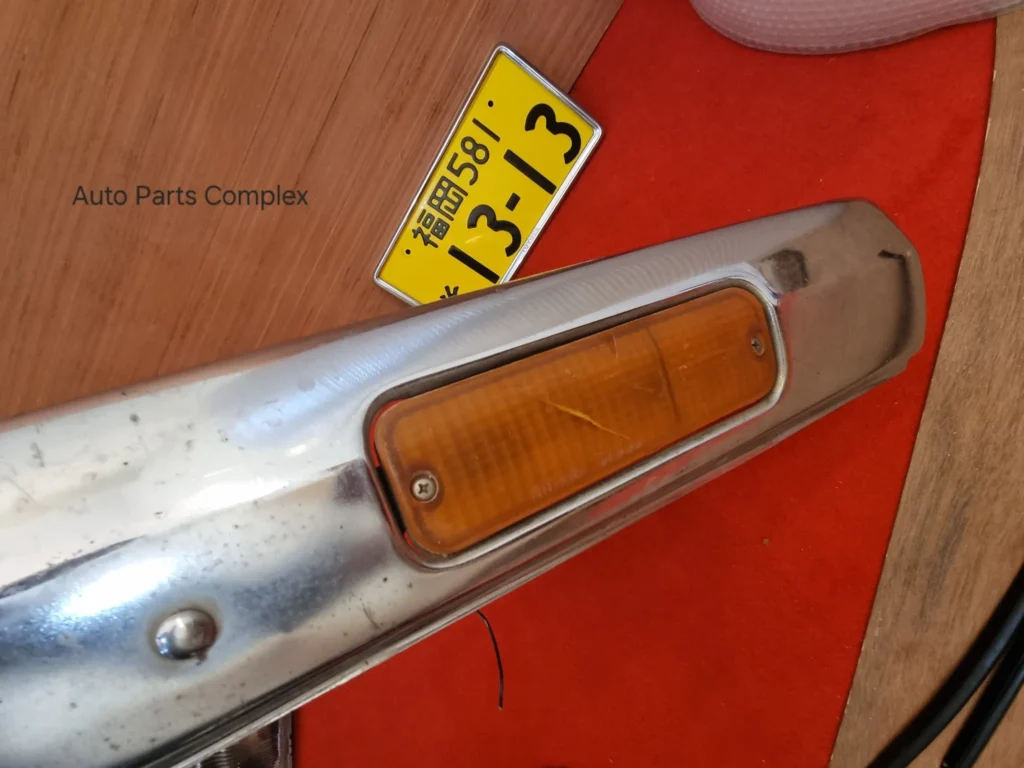 Datsun sunny 120y B310 JDM front chrome bumper (1977-81)7