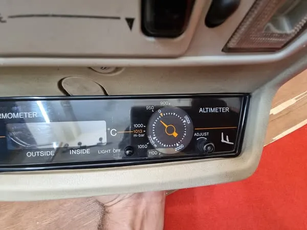 HJ60 FJ60 BJ60 Bj61 Landcruiser JDM Roof Console Inclinometer4