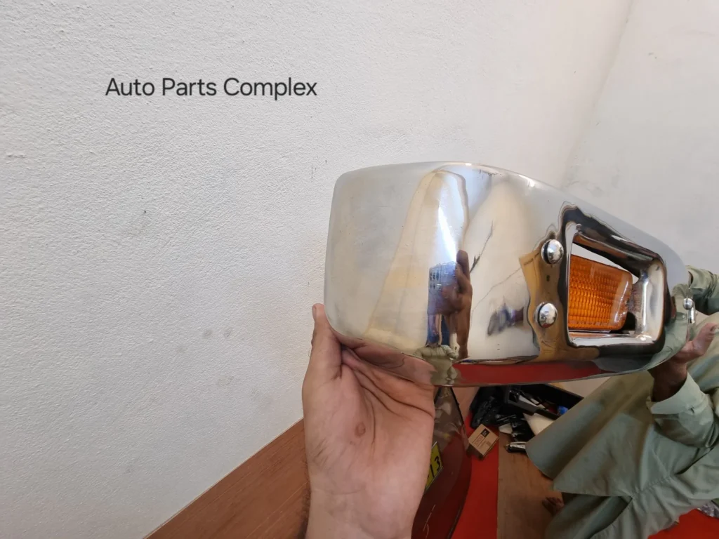 Hilux pickup 1979 1980 1981 4WD chrome front bumper 6