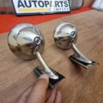 Old-school Semi bullet type fender mirrors 1