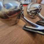 Old-school Semi bullet type fender mirrors 11