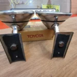 Old-school Semi bullet type fender mirrors 12