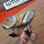 Old-school Semi bullet type fender mirrors 2