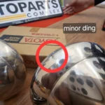 Old-school Semi bullet type fender mirrors 6
