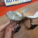 Old-school Semi bullet type fender mirrors 7