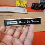 Toyota Favor No Fumar 1970s 1980s interior plate 1
