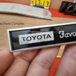 Toyota Favor No Fumar 1970s 1980s interior plate 3