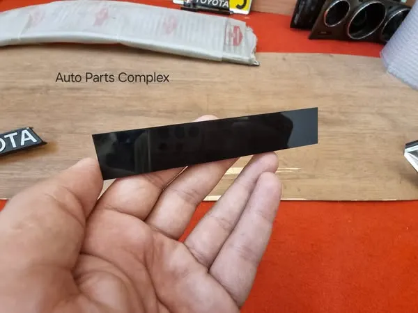 Toyota Favor No Fumar 1970s 1980s interior plate 5