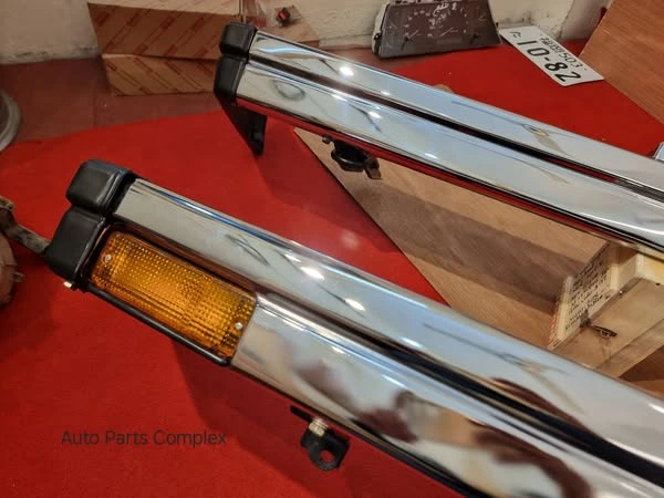 door sedan Chrome JDM bumpers 2