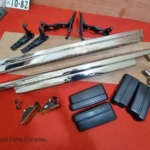 door sedan Chrome JDM bumpers 4