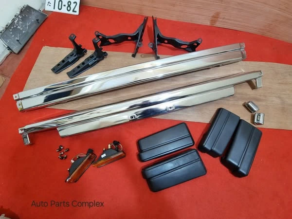 door sedan Chrome JDM bumpers 4