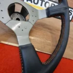 Ae86 steering wheel handle leather stitched refurbished 2