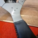 Ae86 steering wheel handle leather stitched refurbished 4