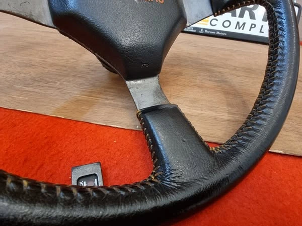 Ae86 twin cam 16 orange stitching edition steering wheel 3
