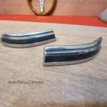 Corolla 1973 1974 Hi-deluxe trunk chrome trim side fender pieces 1