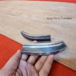 Corolla 1973 1974 Hi-deluxe trunk chrome trim side fender pieces 3